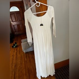 Pink Blush Maternity Dress